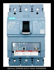 Siemens 3VA6460-6HL31-0AA0 Molded Case Circuit Breaker -600Amp- Unused/Warranty
