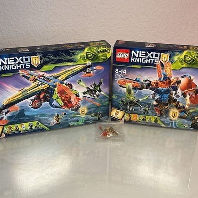 Lego Nexo Knights 72004  Clays Tech-Mech  & 72005  Aron s X-Bow 