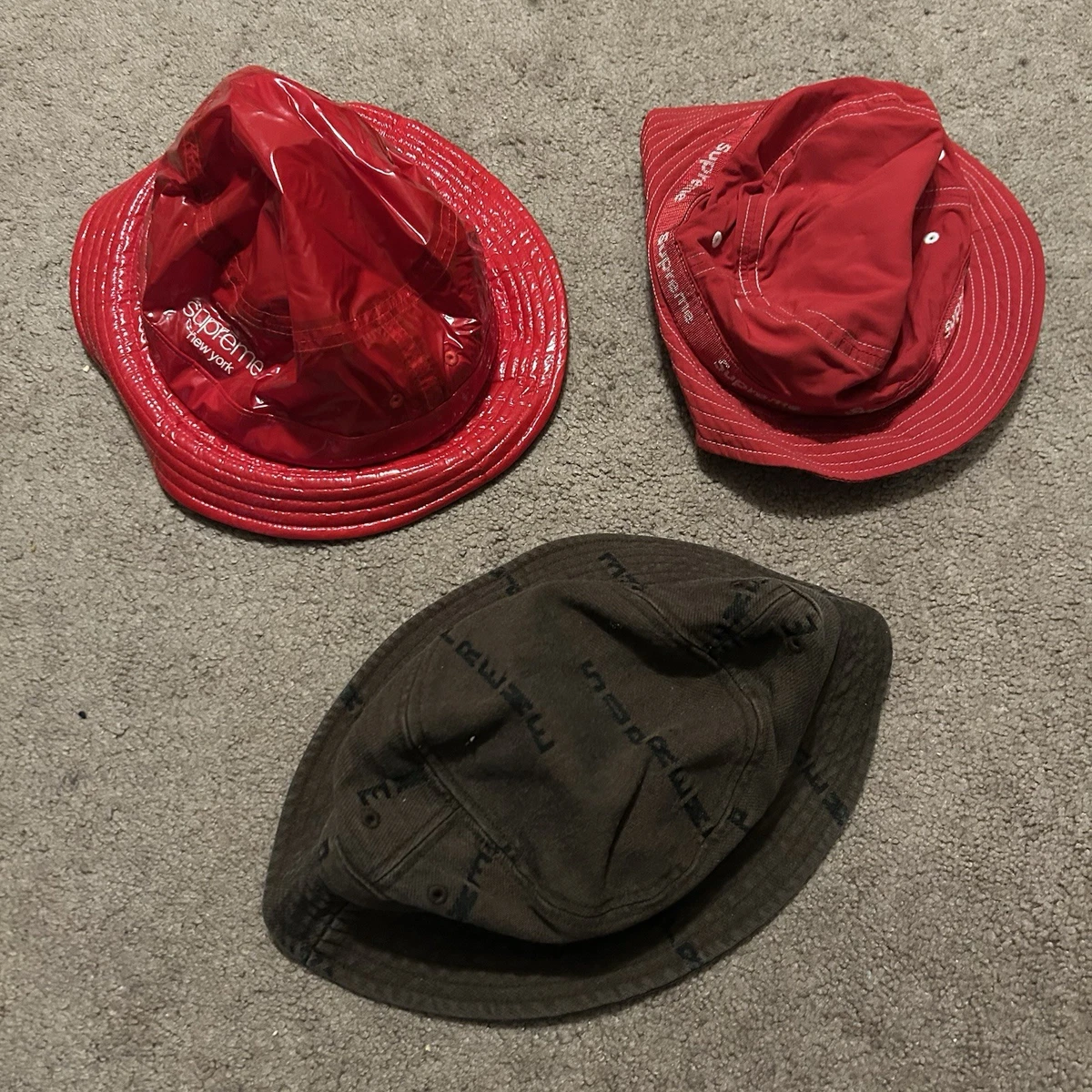 Supreme Men's Black Bucket Hats for sale | eBay