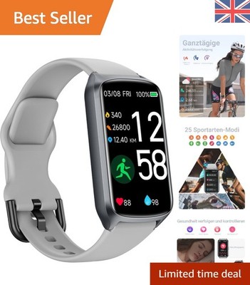 Gesundheit Fitness Tracker: 24/7 Herzfrequenz- & Schlafmonitor, 5ATM wasserdicht, 1,47 Zoll