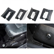 Schwarz ABS Sitzschienenbezug Blende für für Mercedes E Klasse W212 CLS W218 M Schwarz ABS Sitzschienenbezug Blende für für Mercedes E Klasse W212 CLS W218 M