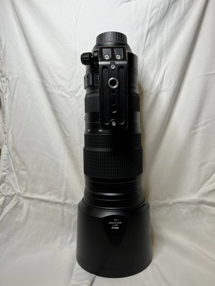 Nikon AF-S NIKKOR 200–500mm f/5.6E ED VR Lens –Excellent Cond. Box & Camo Cover - Image 4 of 4