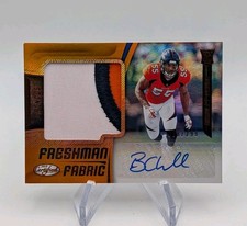 Bradley Chubb 2018 Panini Certified #231 Orange Freshman Fabric Auto RC #d/299