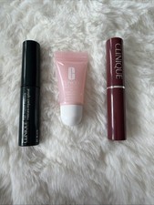 NEW Clinique Set Of Mascara, Moisture Surge Lip, Black Honey Lip