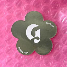 🌸 Glossier SPRING 2025 Sticker - Brand New MINT