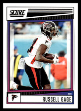 2022 Panini Score Russell Gage #38 Atlanta Falcons NFL Football