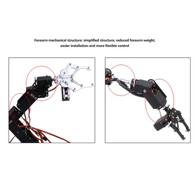 Manipulator Robot Claw Mechanical Arm High Stability High Quality For College