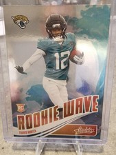2025 Panini Absolute Travis Hunter #RW-THR Rookie Wave (RC)  Jaguars
