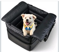 Dog Cat Pet Car Seat with Travel Booster/Safety Leash for Dogs up to 25 pounds