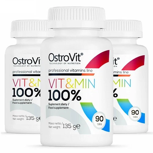 VIT&MIN - 90-180 Tablets - Vitamins - Minerals - Support Immune system - Energy