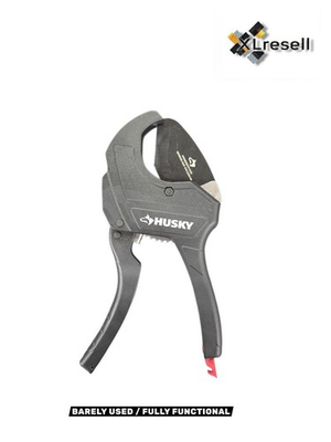#ad Husky 2 in. Ratcheting PVC Cutter 16PL0805 $14.90