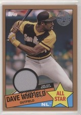 2020 Topps 1985 Baseball All-Stars Relics Gold 17/50 Dave Winfield HOF qf8