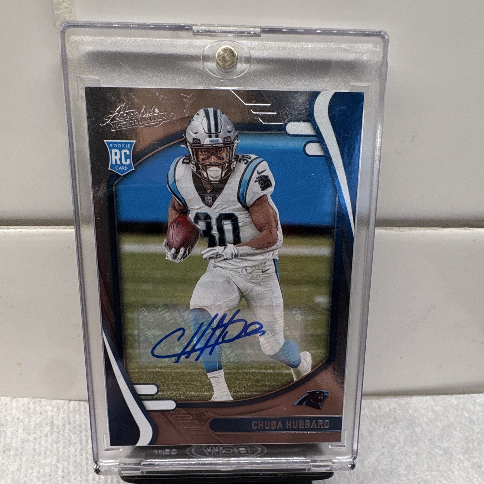 Chuba Hubbard Panini Absolute #134 Signature