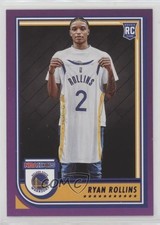 2022-23 Panini NBA Hoops Rookies Purple Ryan Rollins #277 pi4