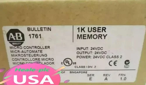 New  Sealed AB 1761-L16BBB MicroLogix 1000 16 Point Controller US Free Tax