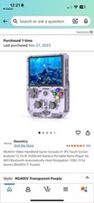 ANBERNIC RG405V 4" IPS Touch Screen Android 12 T618 Handheld Video Game Console