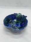Stangl Small  Bowl Blue Green MediterraneanArt Pottery VTG USA