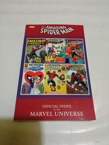 Amazing Spider Man Official Index Marvel Universe 2010 ING copertina morbida