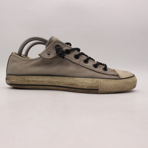Converse X John Varvatos Men’s 8 Women’s 10 Chuck Taylor Gray Leather Sneakers