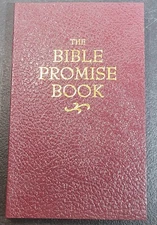The Bible Promise Book KJV 1990 Christian devotional book