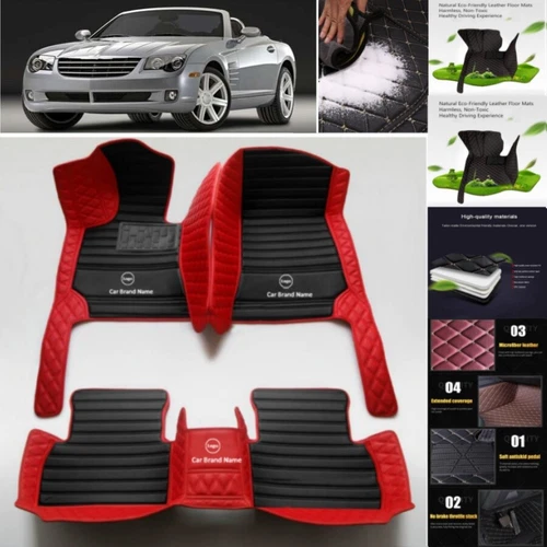 For Chrysler crossfire 2004-2008 Car Floor Mats Custom All Weather Waterproof - Imagen 14 de 36