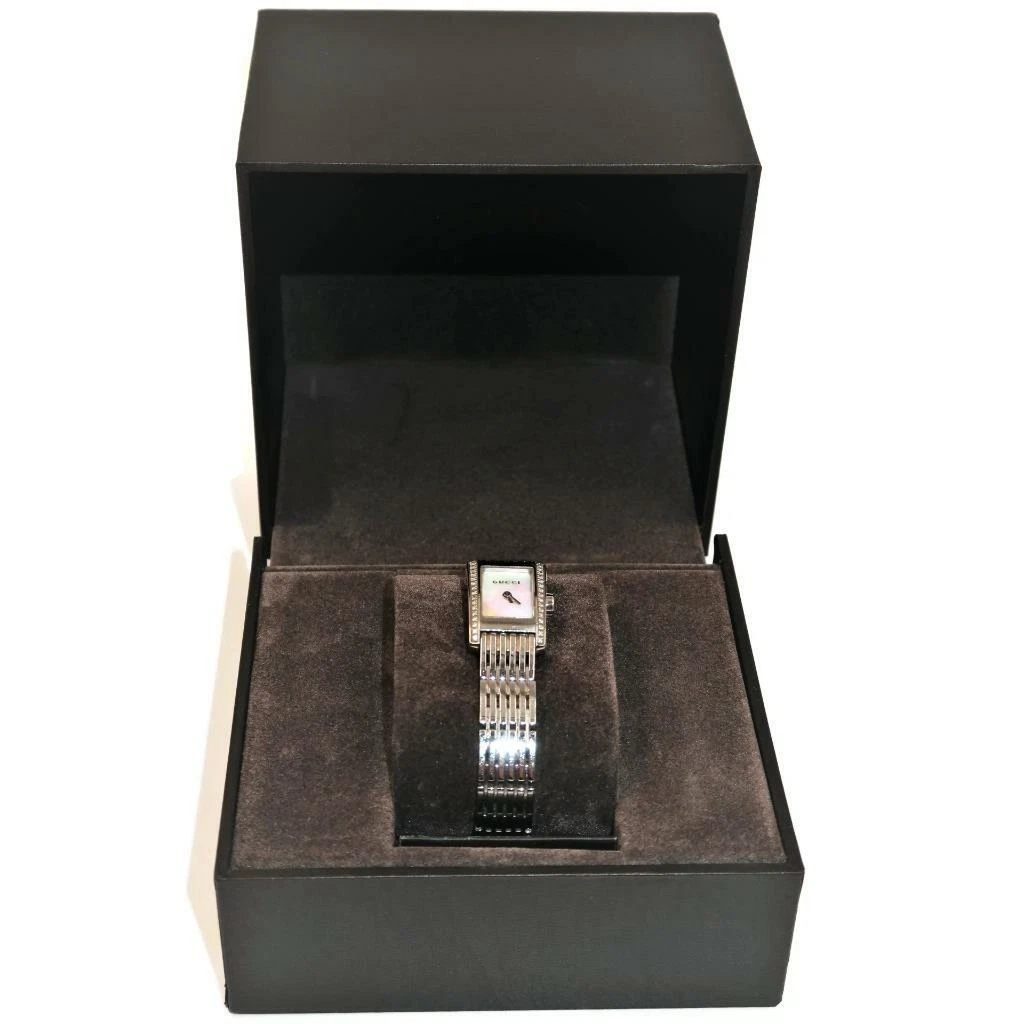 Gucci mother of pearl diamond deals watch