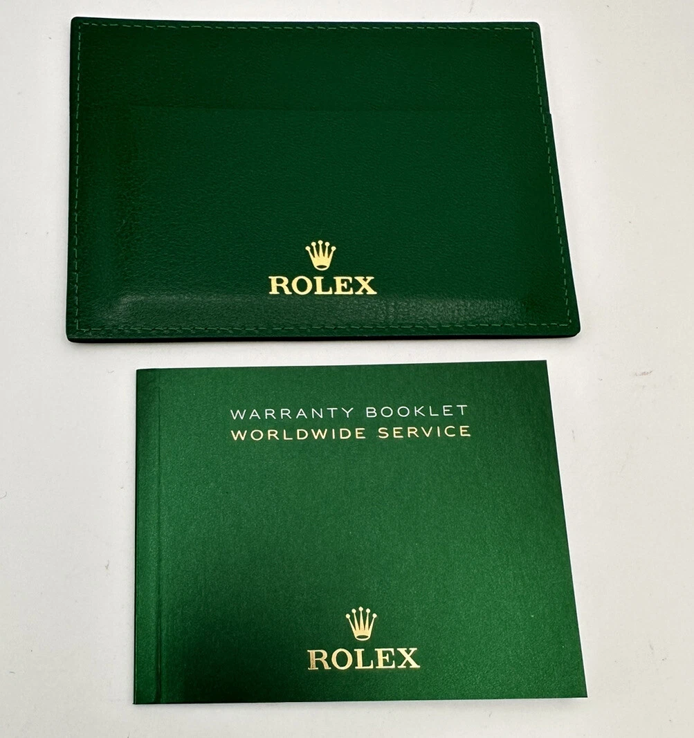 rolex warranty card products for sale | eBay
