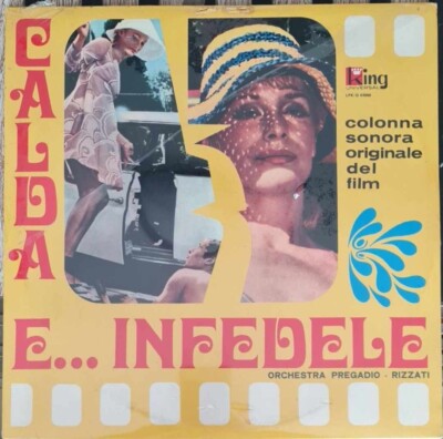 Roberto Pregadio Romano Rizzati - CALDA E UNTREUE - LP ITA 1968 VERSIEGELT