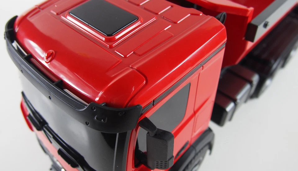 Amewi Mercedes-Benz Arocs Lizenz LKW Kipper 1:14 2,4GHz RTR rot -alles enthalten - Bild 4 von 4