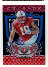 JJ ARCEGA-WHITESIDE 2019 Panini Prizm Draft Picks RED WHITE BLUE CRUSADE #89/99