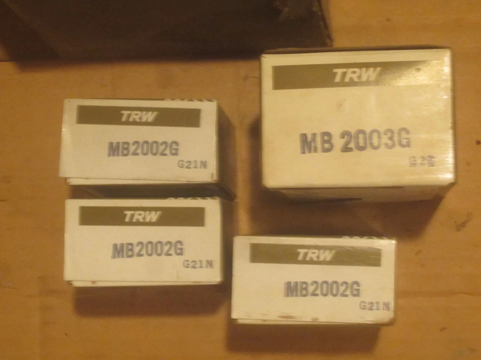 Nuevo juego de rodamientos principales Ford Falcon/Mercury Meteor-Comet 1960-1963-1965-1968-1971 Foto 2 de 2