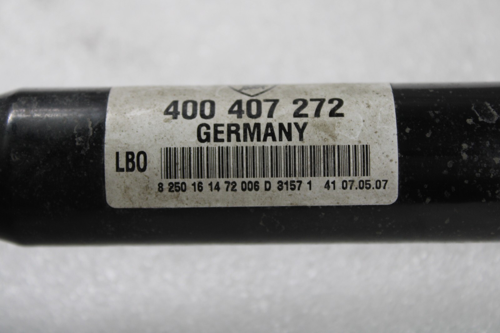 04-08 Lamborghini Gallardo, RH, Front Axle Shaft, Used, P/N 400407272