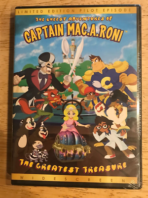 NEW ~ THE CHEESY ADVENTURES OF CAPTAIN MAC.A.RONI ~ THE GREATEST
