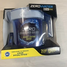ZeroWater 5 Stage 7 Cup 1.7L Water Filtration and Ready Pour System, New in box.