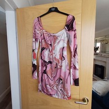 bershka dress size large nwt