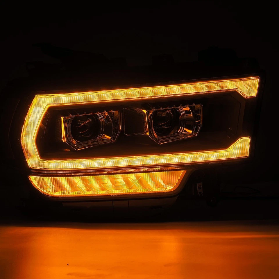 AlphaRex PRO Black Halogen Projector Headlights for Ram 2500 3500 4500 Foto 4 de 4