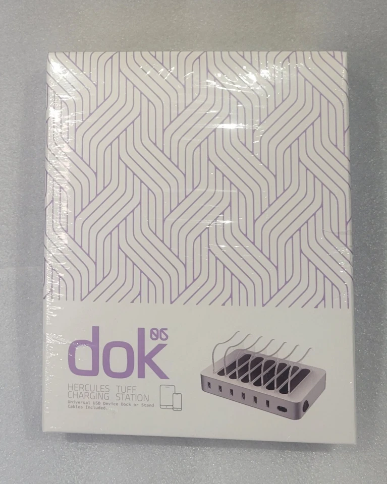 Estación de Carga Hercules Tuff para Múltiples Dispositivos, con 6 Puertos Rápidos USB NUEVO Foto 2 de 4