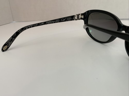 TIFFANY & CO Sexy Cat Eye Sunglasses TF4045 8001/3C Black/Silver New(defected)#7 - Picture 5 of 10