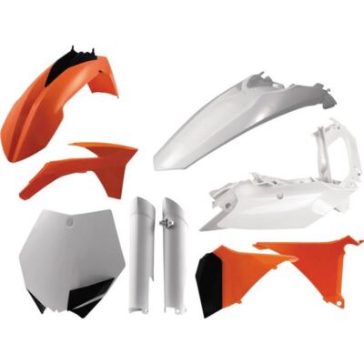 Acerbis Full Body Kit - 12 OEM Orange/White/Black - KTM - SX/XC 11-12 |