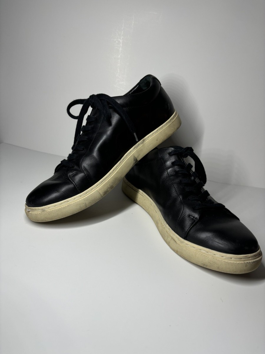 ALLEN EDMONDS Canal Court Mens D Black Casual Sneakers