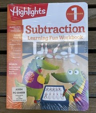 Highlights TM Learning Fun Workbooks Addition Subtraction Reading  Writing 4 