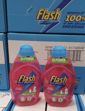 flash multi surface gel cleaner cherry blossom 600ml x 2