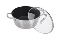 Kochtopf Topf Bratentopf Kochtopf Aluminium Ø 24 Cm