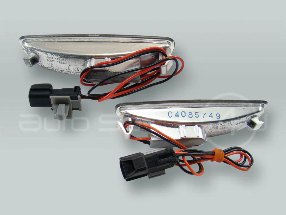 PAR de luces de señal de giro para parachoques delantero de humo DEPO para Volvo S40 V40 1996-2000 Foto 2 de 2