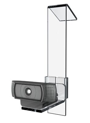 Pro V2 | Center Screen/Middle Screen Webcam Mount | Position Any Webcam Anywh...