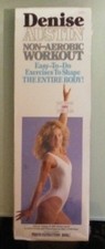 denise austin  NON AEROBIC WORKOUT CASSETTE TAPE NEW longbox corner crunch 