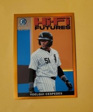 2022 Bowman Chrome Orange Refractor /25 Yoelqui Cespedes Hi-Fi Futures #HIGI-23
