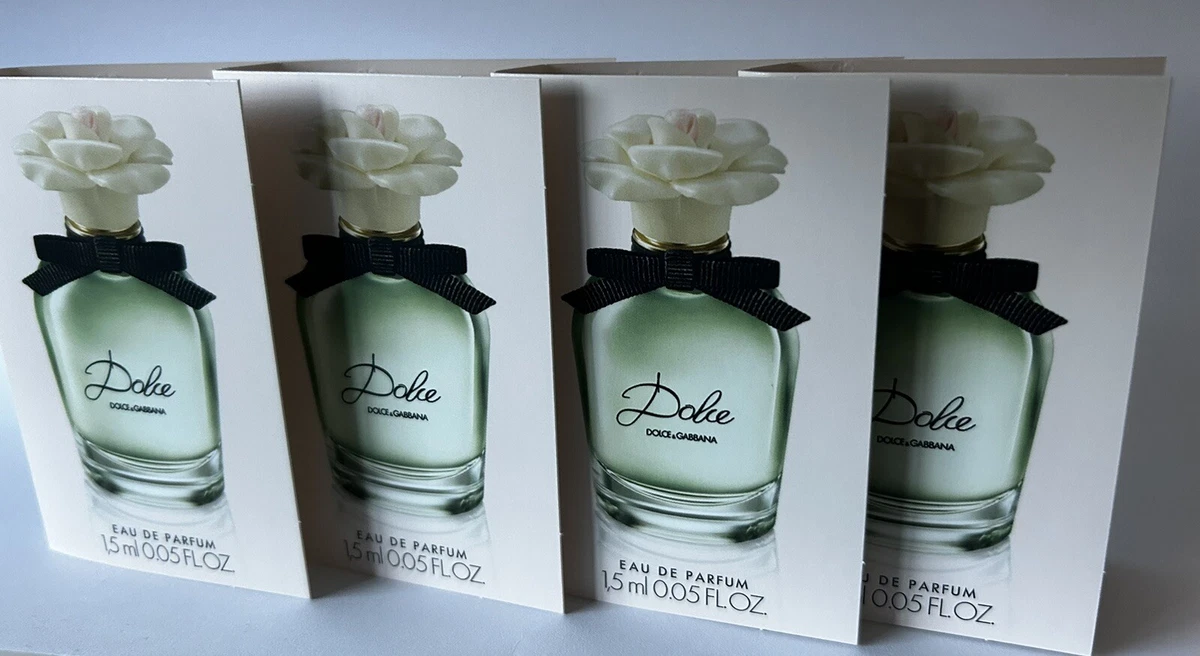 4 x DOLCE By Dolce Gabbana 1.5ml EDP Vial Travel Spray Sample eBay