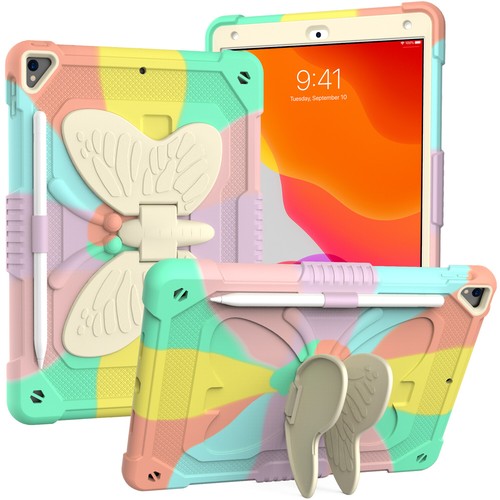 Para iPad 9.ª 8.ª 7.ª 6/5.ª Generación Niños Antigolpes Estuche Soporte Cubierta Mariposa - Imagen 20 de 32