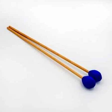 Cardinal Marimba Mallets Medium Blue Yarn